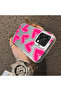 Oppo A6 Pro 4G/5G Compatible Hard Acrylic Back Silicone Edge Lens Protection Case Heart Pattern - 4