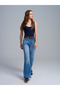 20977 Thick Strap Basic Top-K.Navy Blue - 4