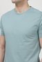 Men's Crew Neck T-Shirt with Ornamental Label 100% Cotton Pack Light Green - 26Y 2020 - 2