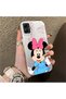 Samsung Galaxy A05 Compatible Stylish Minnie Mouse Patterned Shockproof Phone Case
