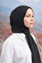 Monogram Pattern Shawl 3098-Black - 2