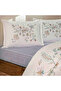 Allday Monte Cotton Satin Double Duvet Cover Set Lilac - 6
