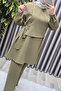 Women's Clothing Plus Size Bird Eye Model Strawberry Fabric Double Set - 6