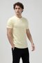 Men's Crew Neck Notfind Printed 100% Cotton Pack T-Shirt Yellow - 26Y 2020-3 - 3