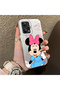 Redmi Note 12 Pro 5g Compatible Stylish Minnie Mouse Patterned Shockproof Phone Case
