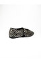 Miss Park Moda 867- 1 Women's Banded Ballet Flats Platinum - 4