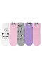5-Pack Children's Cotton Booties Socks