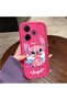Redmi 13/13X Compatible Pink Red Silicone Case Shockproof Camera Protection - 4