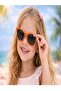 Children's Sunglasses with Rabbit Ear Detail Model 5233 Orange