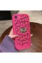 Pink Red Silicone Case Compatible with iPhone 7/8/Se 2020 2022 Shockproof Camera Protection - 5