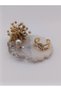 Gold, Chain and Knot Themed, "Love Knot" Steel Ring - 4