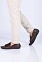 Laceless Tasseled Polyurethane Sole Genuine Leather Loafers 028-2021-26Y Men's Shoes - 4