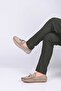 Laceless Bowknot Polyurethane Sole Genuine Leather Loafers 028-1041 Men's Shoes - 2