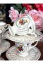Shırley 6-Person Porcelain Cup Set Tkebt Violet - 2