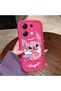 Redmi Note 13 4g Compatible Pink Red Silicone Case Shockproof Camera Protection - 5