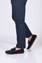 Laceless Bowknot Polyurethane Sole Genuine Leather Loafers 028-1041 Men's Shoes - 3