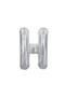 Best Large Size Silver Color 100 cm Letter H Foil Balloon