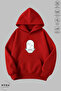 Unisex Hoodie Long Sleeve Aquarius Kova Printed Hooded Brushed Inside Oversized 100% Cotton Combed Cotton Sweatshirt - 7