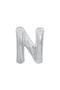 Best Large Size Silver Color 100 cm Letter N Foil Balloon