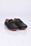 Laceless Buckled Polyurethane Sole Genuine Leather Loafers 028-1070 Men's Shoes - 6