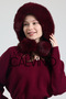 Noelle Knitted Fur-Trimmed Luxury Beanie – Double Pompom Design - 2