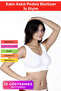 # Büstiyer Special Production Comfortable Daily Sports Use Shaping / Sculpting Stitch-Free White Bustier Bra Without Pads