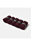 Seamless Bamboo Socks Burgundy Color Men's Socks Boxed 5 Pairs Premium Long Socks Socket Socks Mix - 4
