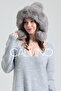 Noelle Knitted Fur-Trimmed Luxury Beanie – Double Pompom Design - 3