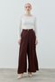 Merwish Dixi Crepe Trousers 1652 Bitter Brown - 2