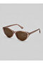 Zurich Metal Hinged Ash Brown Glass Acetate 46 Retractable Small Faces Sturdy Sunglasses - 5