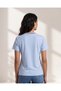 Women Ivory Ringer T-Shirt with Contrast Neck Detail - 3