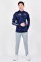 Men Sportswear Fit Long Sleeve Camouflage Training Polo Shirt, Multicolor - 4