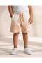 Boys Beige Tie Dye Shorts