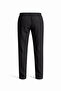 Men's Adjustable Waist Relaxed Fit Linen Cotton Trousers - 2