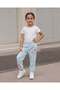 Girls Blue Active Track Pants - 5
