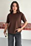 Stone Detailed Basic T-Shirt – Minimal Dot - 3