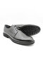 Black Lace-Up Analin 100% Leather Casual Shoes 1033255125 - 3