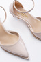 Jeremy Model Cream Heel Shoes 4cm - 4