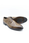 Camel Lace-Up Buckleless Leather Cls Shoes 1033255188 - 2