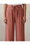 Women Rust Wide Leg Casual Trousers - 4