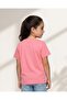 Girls Pink Embellished T Shirt - 3