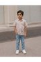 Boys Brown Palm Print Short Sleeve Shirt - 5