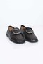 Laceless Buckled Tpu Sole Genuine Leather Loafers 332-25050 Women's Shoes - 7