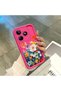 Realme Note 50 Compatible Silicone Shockproof Rose Red Phone Case Flower Pattern - 4
