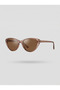 Zurich Metal Hinged Ash Brown Glass Acetate 46 Retractable Small Faces Sturdy Sunglasses - 3