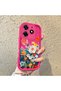 Tecno Spark 10 Pro Compatible Silicone Shockproof Rose Red Phone Case Flower Pattern - 6