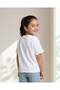 Girls White Embellished T-Shirt - 3