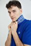 Zippered Printed Polo Neck T-Shirt - 2