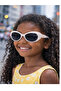 Children's Sunglasses Oval Model 5236 White - 2