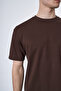 Modal Fabric Oversized Crew Neck T-Shirt - 5